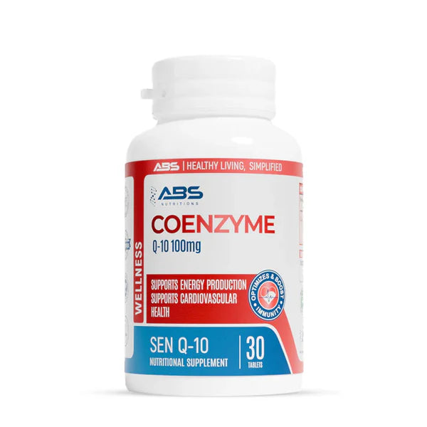 ABS Senq-10 CoEnzyme Q10 (CoQ10), 30 Ct