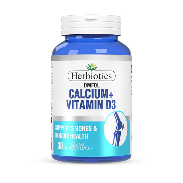 Herbiotics Dmfol (Calcium + Vitamin D3), 30 Ct