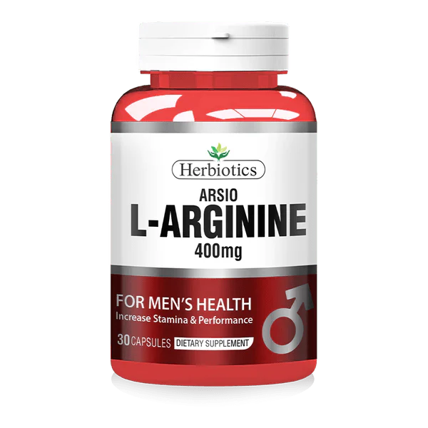 Herbiotics Arsio (L-Arginine 400mg), 30 Ct