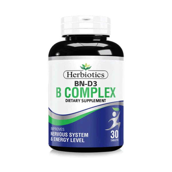Herbiotics BN-D3 (B Complex), 30 Ct