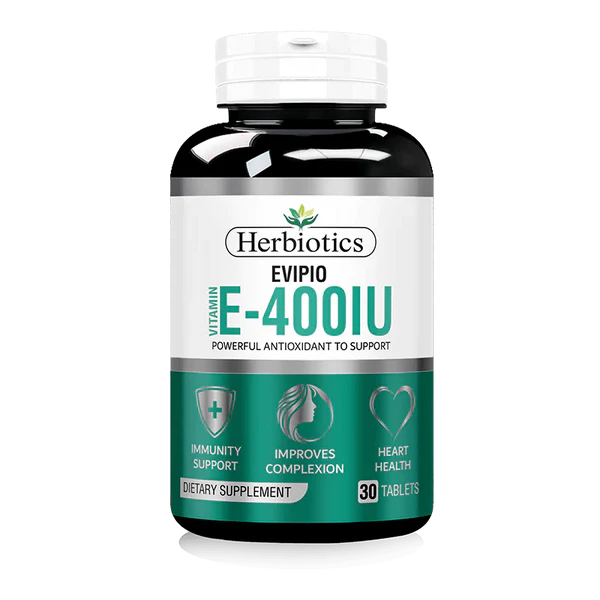 Herbiotics Evipio (Vitamin E-400 IU), 30 Ct