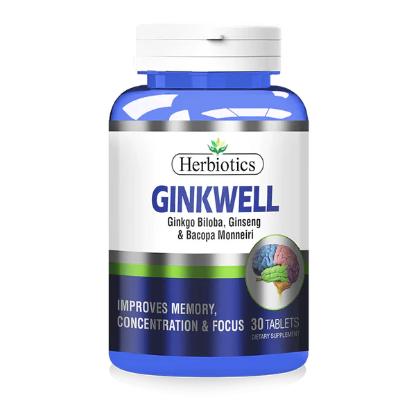 Herbiotics Ginkwell, 30 Ct