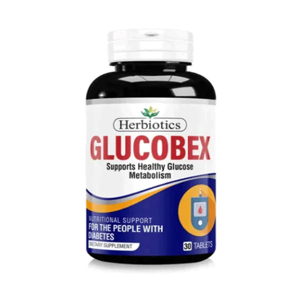 Herbiotics Glucobex, 30 Ct