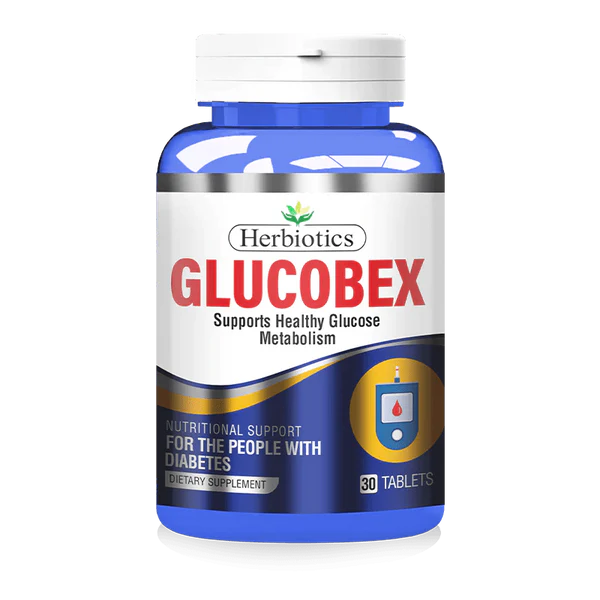 Herbiotics Glucobex, 30 Ct
