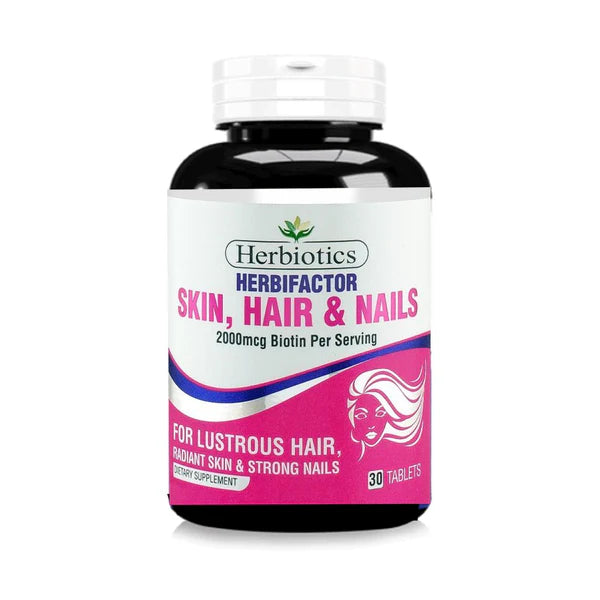 Herbiotics Herbifactor Hair, Skin & Nails, 30 Ct
