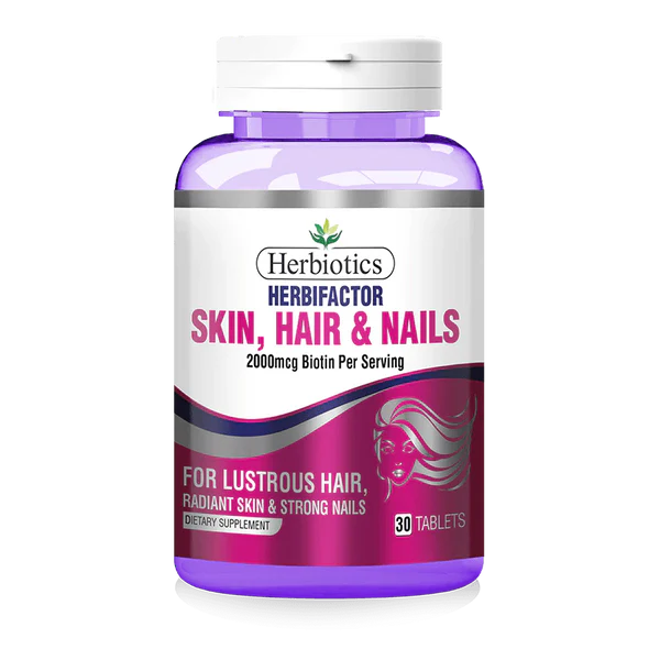 Herbiotics Herbifactor Hair, Skin & Nails, 30 Ct