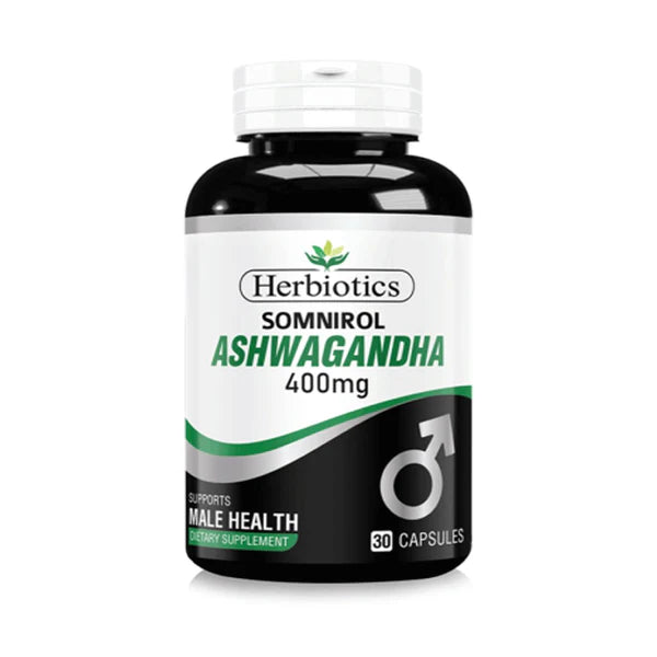 Herbiotics Somnirol (Ashwagandha), 30 Ct