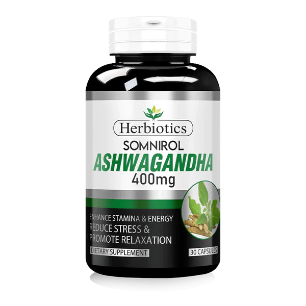 Herbiotics Somnirol (Ashwagandha), 30 Ct