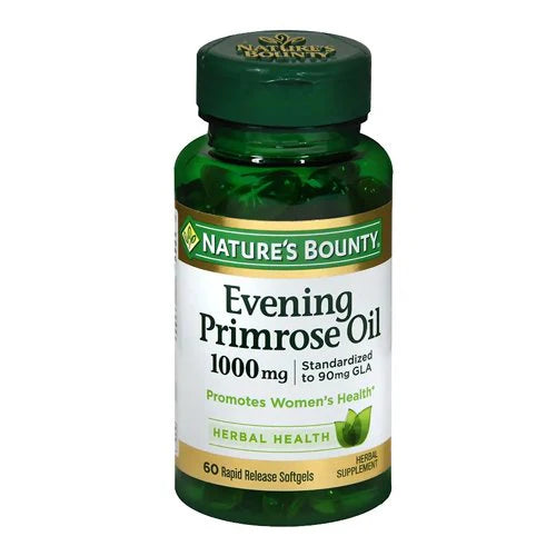 Nature's Bounty Evening Primrose Oil 1000mg, 60 Ct