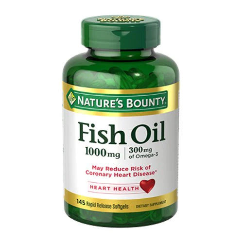 Nature's Bounty Fish Oil 1000 mg, 145 Ct