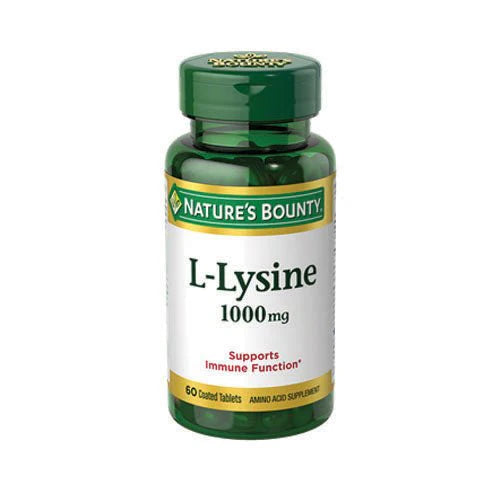 Nature's Bounty L-Lysine 1000mg, 60 Ct