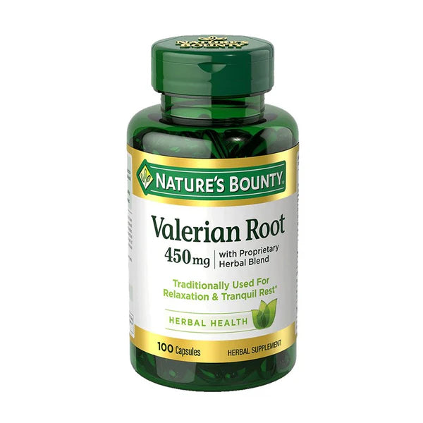 Nature's Bounty Valerian Root 450mg, 100 Ct