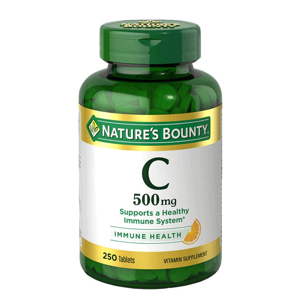 Nature's Bounty Vitamin C 500mg, 250 Ct